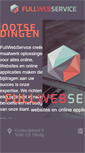 Mobile Screenshot of fullwebservice.nl